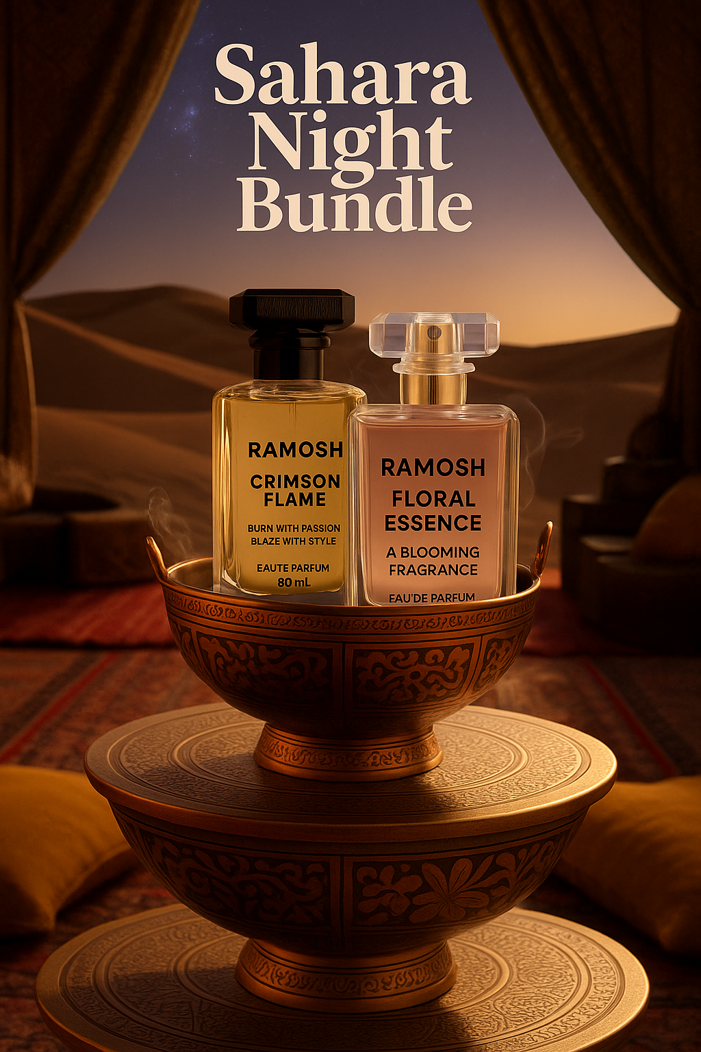 Ramosh Crimson Flame & Ramosh Floral Essence