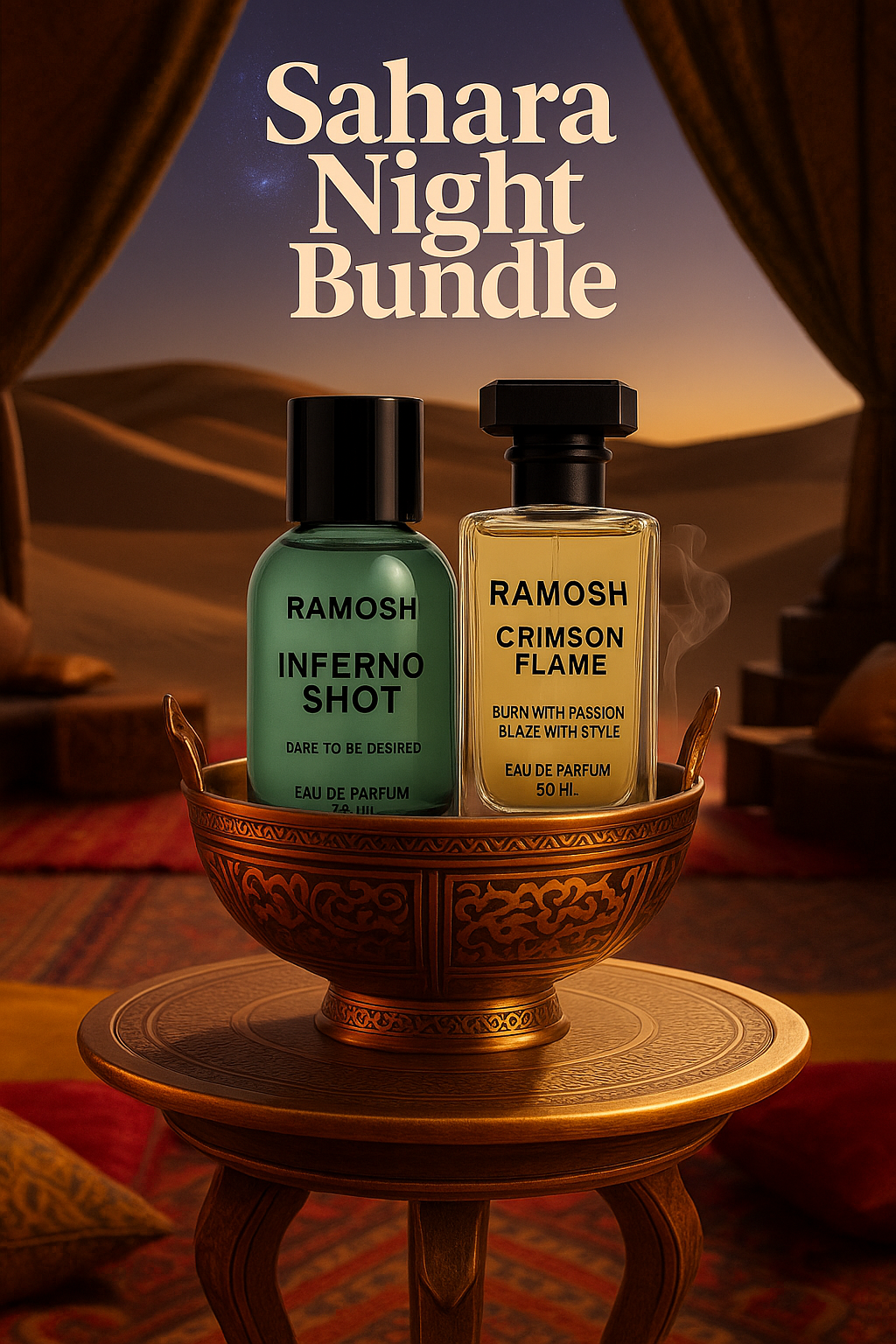 Ramosh Inferno Shot & Ramosh Crimson Flame